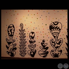 NATURALEZA MUERTA, 2006 - Mural efímero de ENRIQUE ESPÍNOLA
